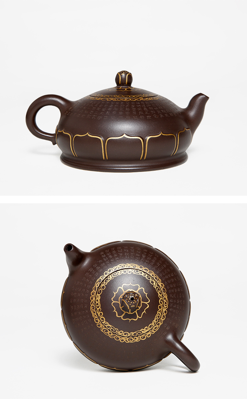 佛系紫砂壺，禪意靜心紫砂壺