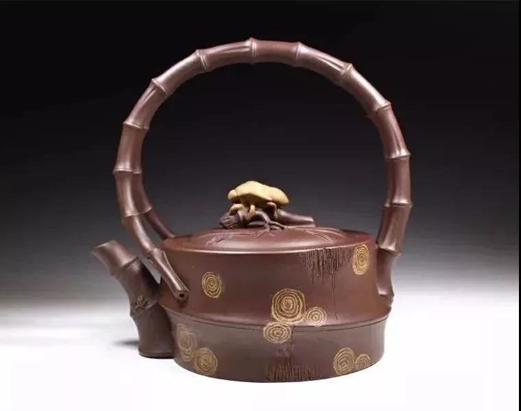 10種最美花器提梁壺，精美別致雕花紫砂壺!