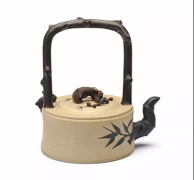 10種最美花器提梁壺，精美別致雕花紫砂壺!