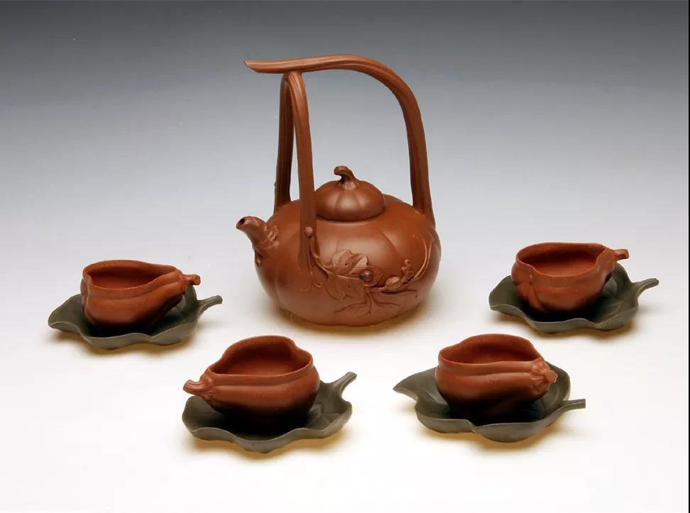 10種最美花器提梁壺，精美別致雕花紫砂壺!