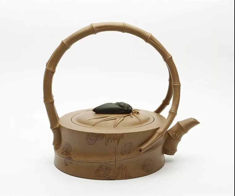 10種最美花器提梁壺，精美別致雕花紫砂壺!