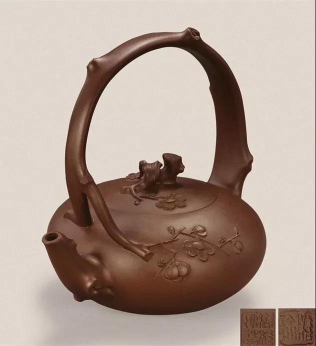 10種最美花器提梁壺，精美別致雕花紫砂壺!