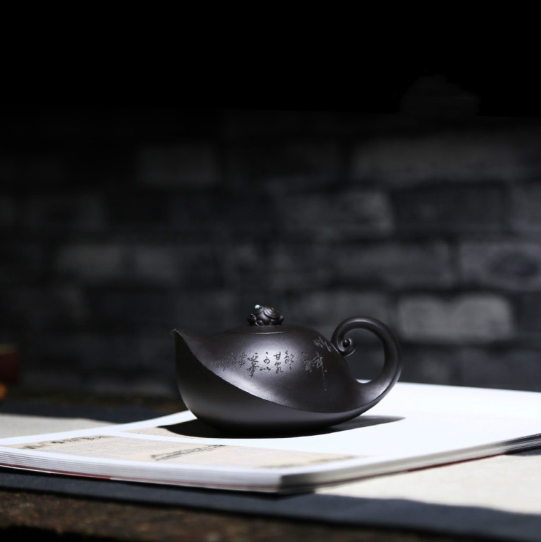 創(chuàng)意別致紫砂壺，個(gè)性手工美型外觀紫砂壺