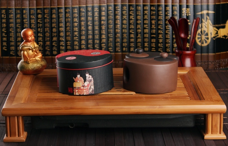 太極陰陽紫砂壺，創(chuàng)意格紫砂壺